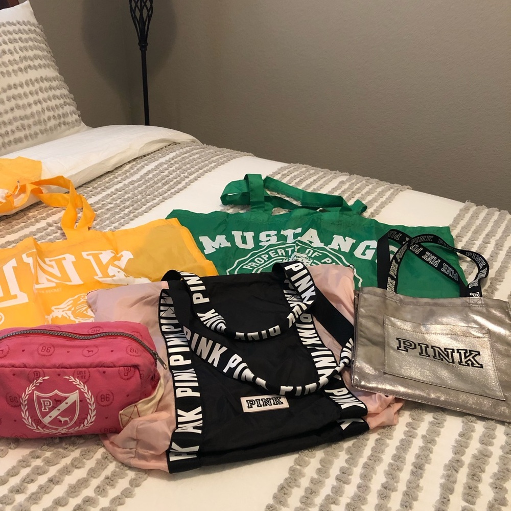 Victoria’s Secret PINK tote/make up bags